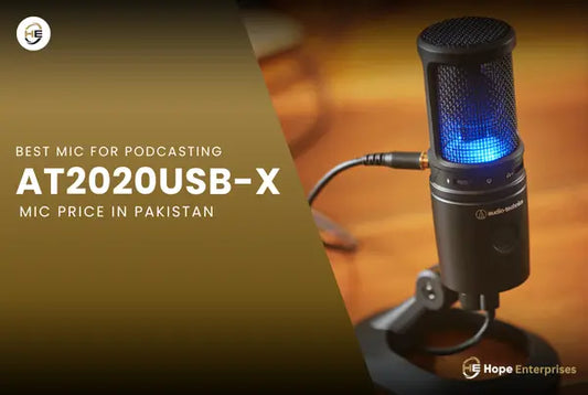 Best Mic For Podcasting – AT2020USB-X mic Price in Pakistan