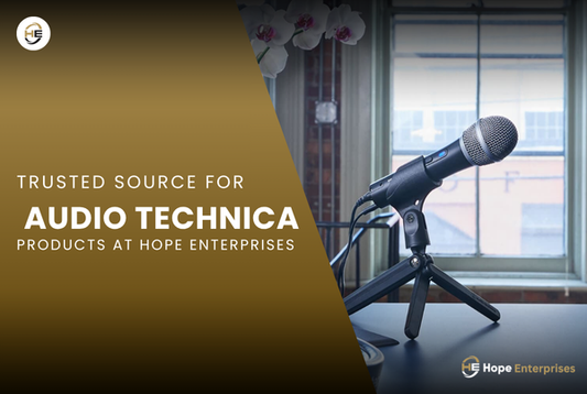 Hope Enterprises Trusted Source for Audio Technica Products