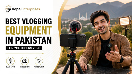 Best Vlogging Equipment in Pakistan for YouTubers 2026