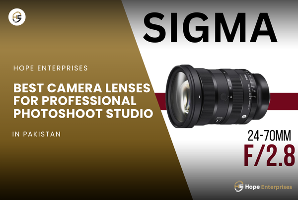 Best Camera Lenses for a Professional Photoshoot Studio