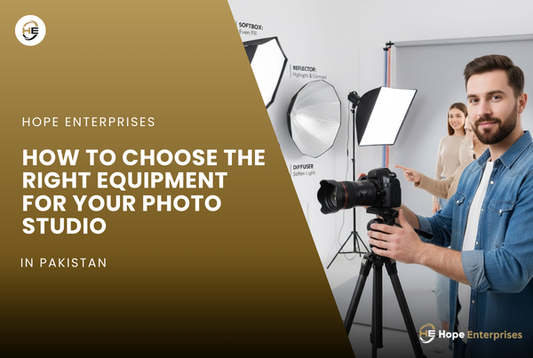 How to Choose the Right Equipment for Your Photo Studio