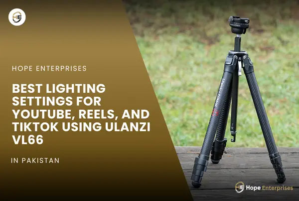 Best Lighting Settings for Insta reels and TikTok with Ulanzi VL66