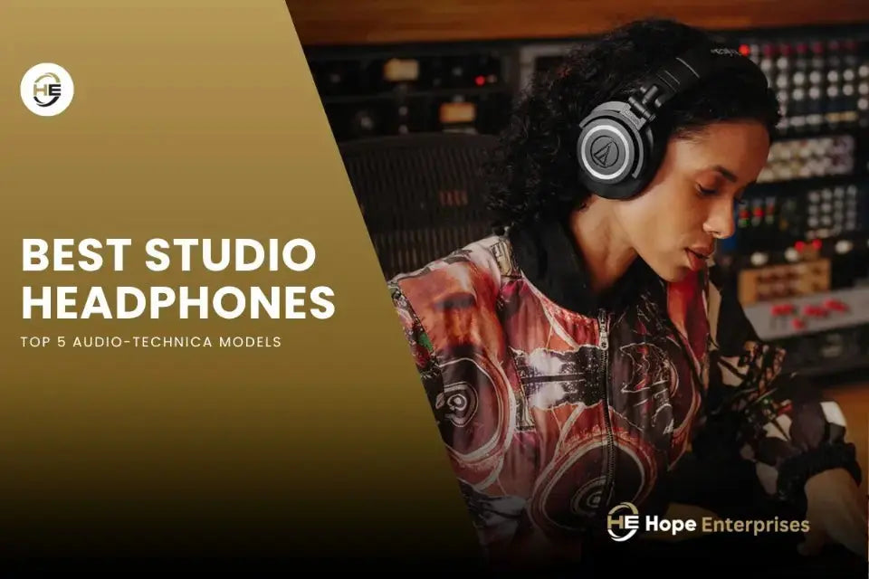 Best Studio Headphones – Top 5 Audio-Technica Models for Professional Monitoring