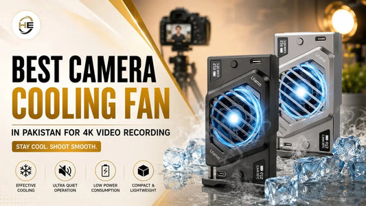 Best Camera Cooling Fan in Pakistan for 4K Video Recording