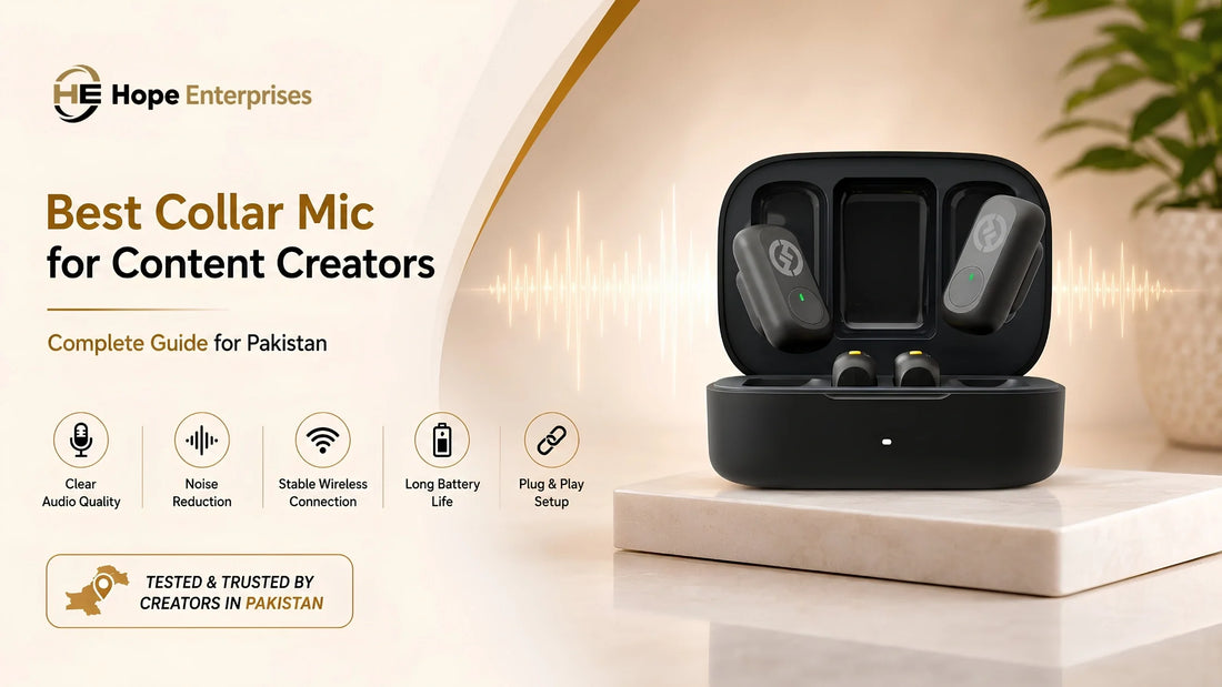 Best Collar Mics for Clear Audio in Pakistan
