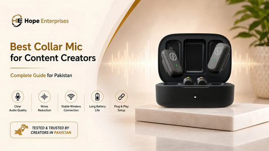 Best Collar Mics for Clear Audio in Pakistan