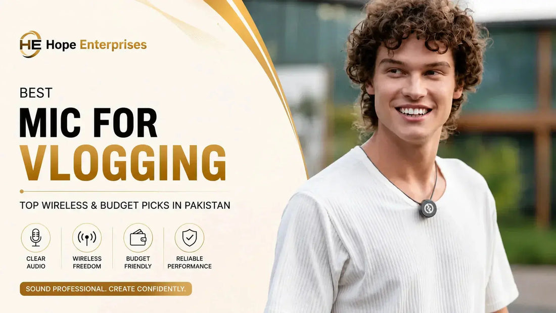 Best Mic for Vlogging in Pakistan Top Wireless & Budget Picks