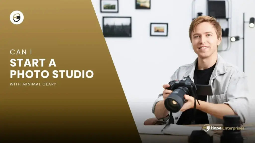 Can I Start a Photo Studio With Minimal Gear?