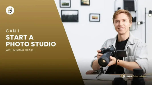 Can I Start a Photo Studio With Minimal Gear?