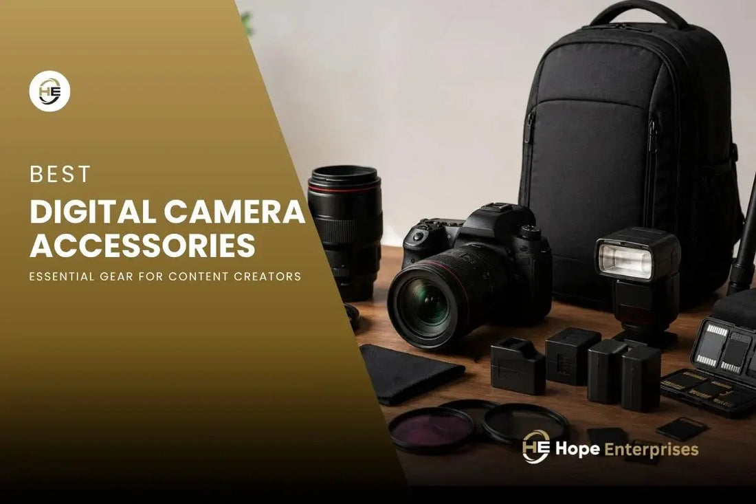 Digital Camera Accessories: Essential Gear for Content Creators