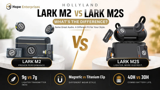 Hollyland LARK M2 vs LARK M2S
