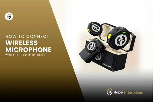 How to Connect Wireless Microphone with Phone (Step-by-Step)