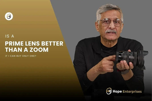 Is a Prime Lens Better Than a Zoom If I Can Buy Only One?