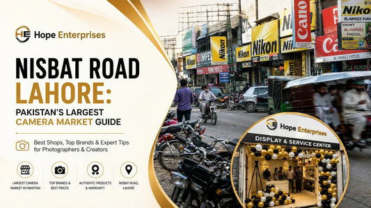 Nisbat Road Lahore: Pakistan’s Largest Camera Market