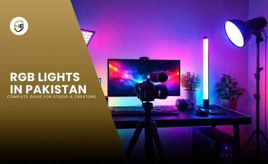 RGB Lights in Pakistan – Complete Guide for Studio & Creators