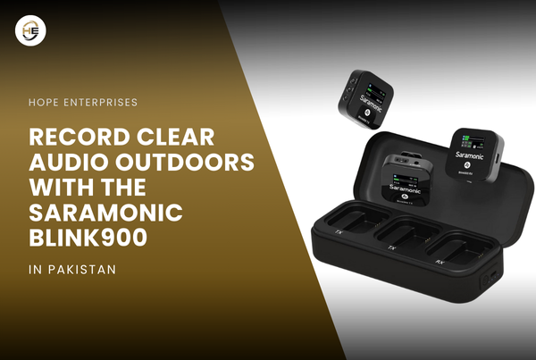 How to Record Clear Audio Outdoors with the Saramonic Blink900