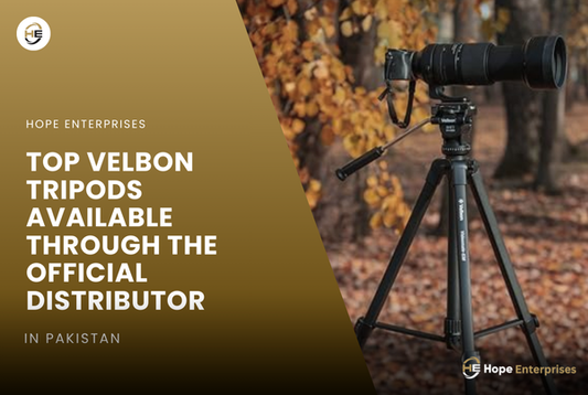 Top Velbon Tripods in Pakistan – Available Through the Official Distributor