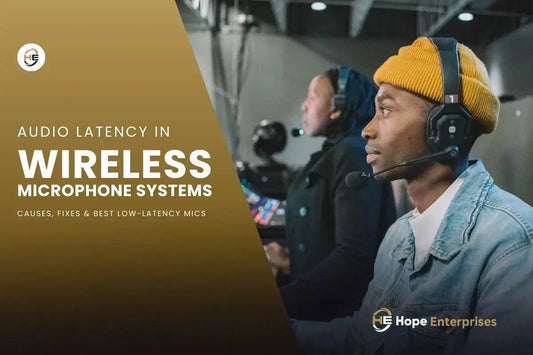 Understanding Audio Latency in Wireless Microphone Systems
