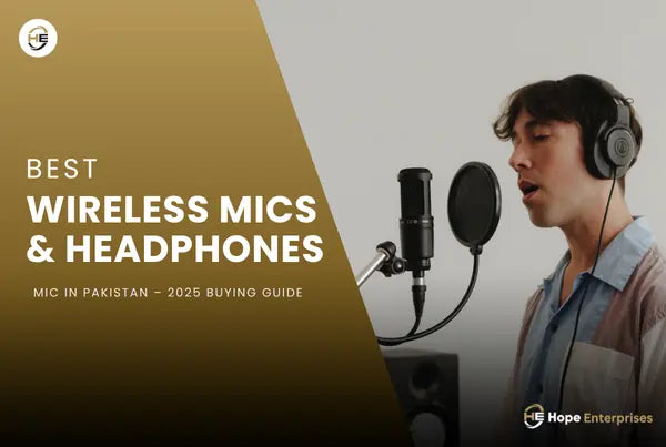 Best Wireless Mics &amp; Headphones with Mic in Pakistan – 2026 Buying Guide