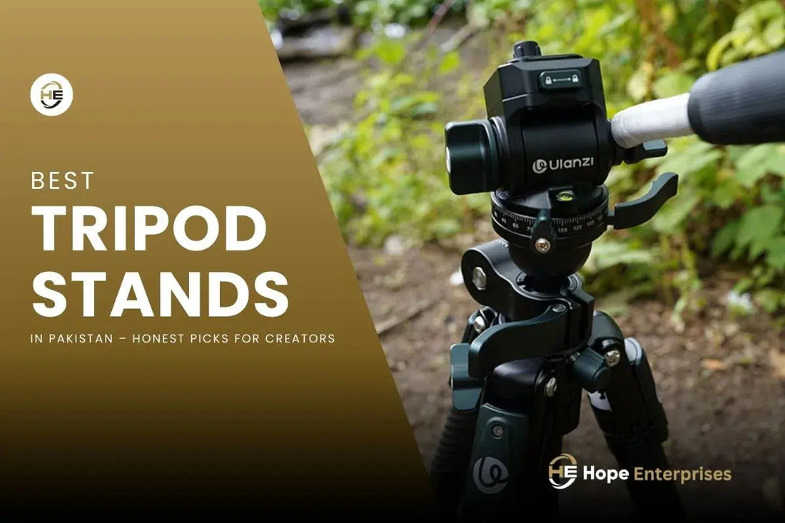 Best Tripod Stands in Pakistan 2026 – Honest Picks for Creators