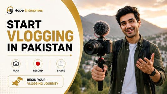 How to Start Vlogging in Pakistan