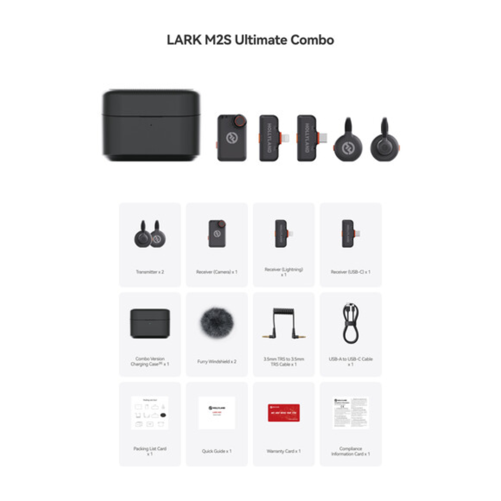 Hollyland LARK M2S Ultimate Combo box