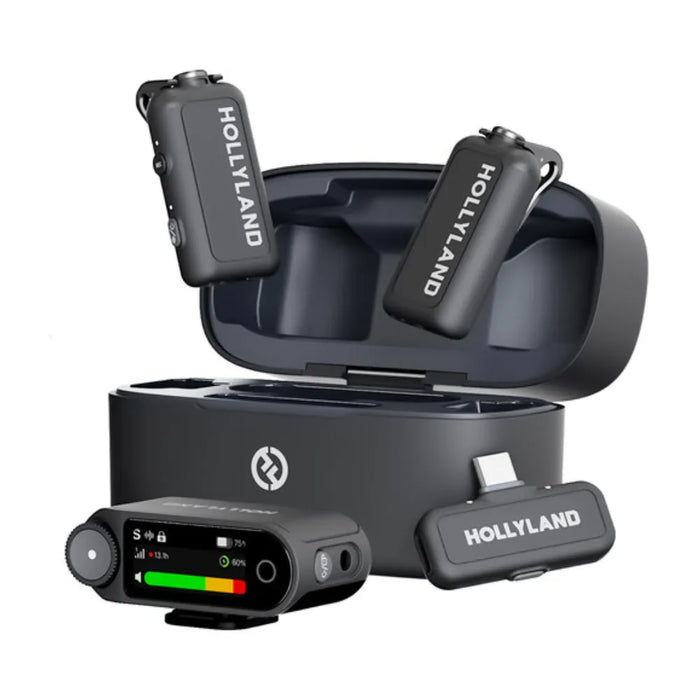 Hollyland LARK MAX 2 Combo (Space Gray) With Camera RX _USB-C RX