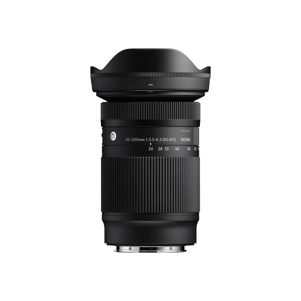 Buy Sigma 20-200mm F3.5-6.3 DG Contemporary Lens in Pakistan. Full-frame Sony E-mount travel zoom lens with 20-200mm range, HLA autofocus, 1:2 macro capability, and weather-resistant design.