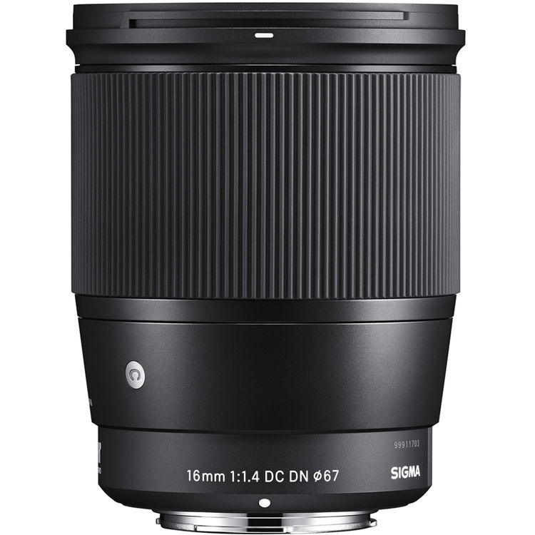 Sigma 16mm F1.4 DC DN Contemporary Lens - product view 3