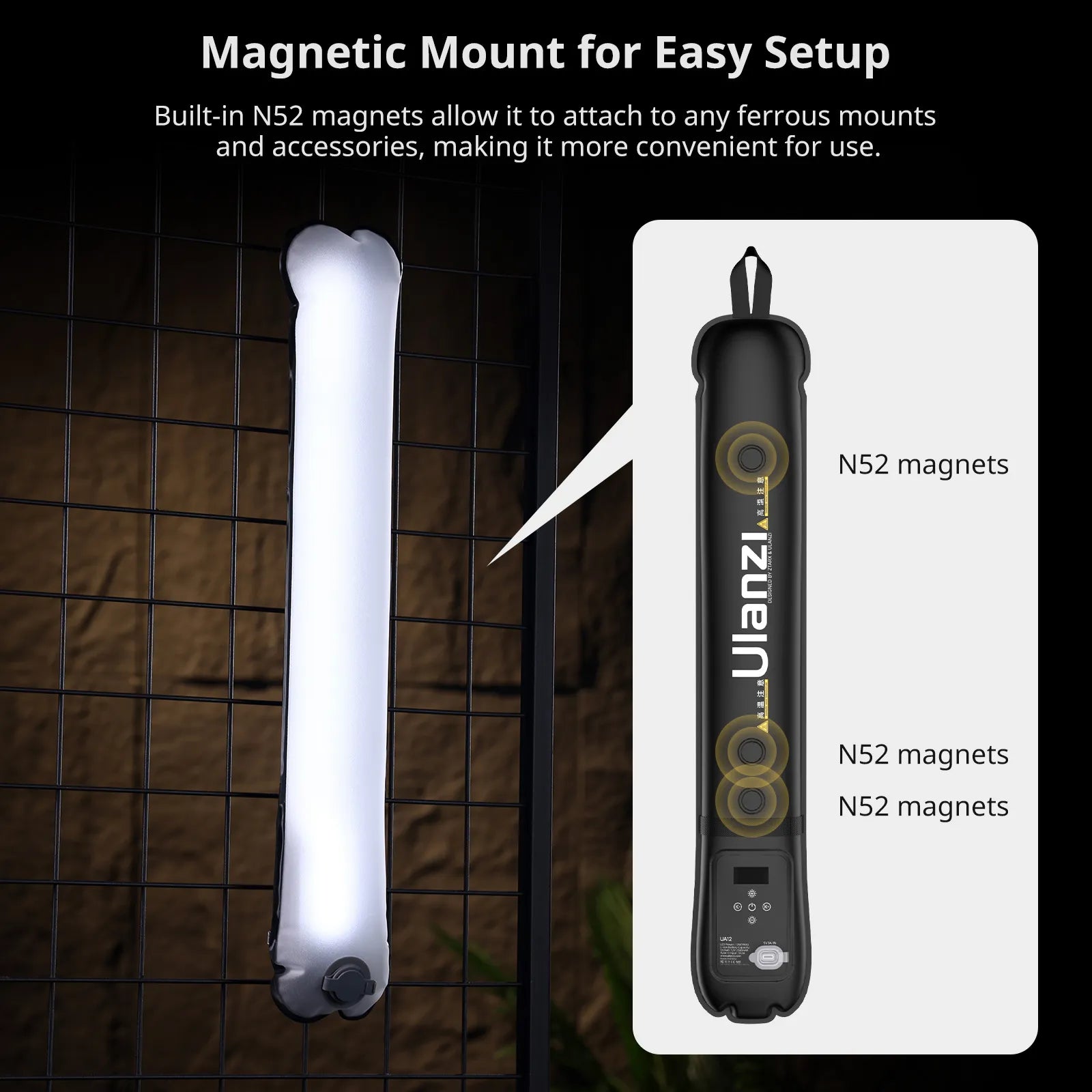 UA12 Portable Air Tube Light 12W