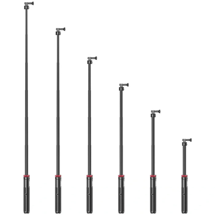 ULANZI Go-QuickII 1.4m Selfie Stick for Action Cam （1.4m)