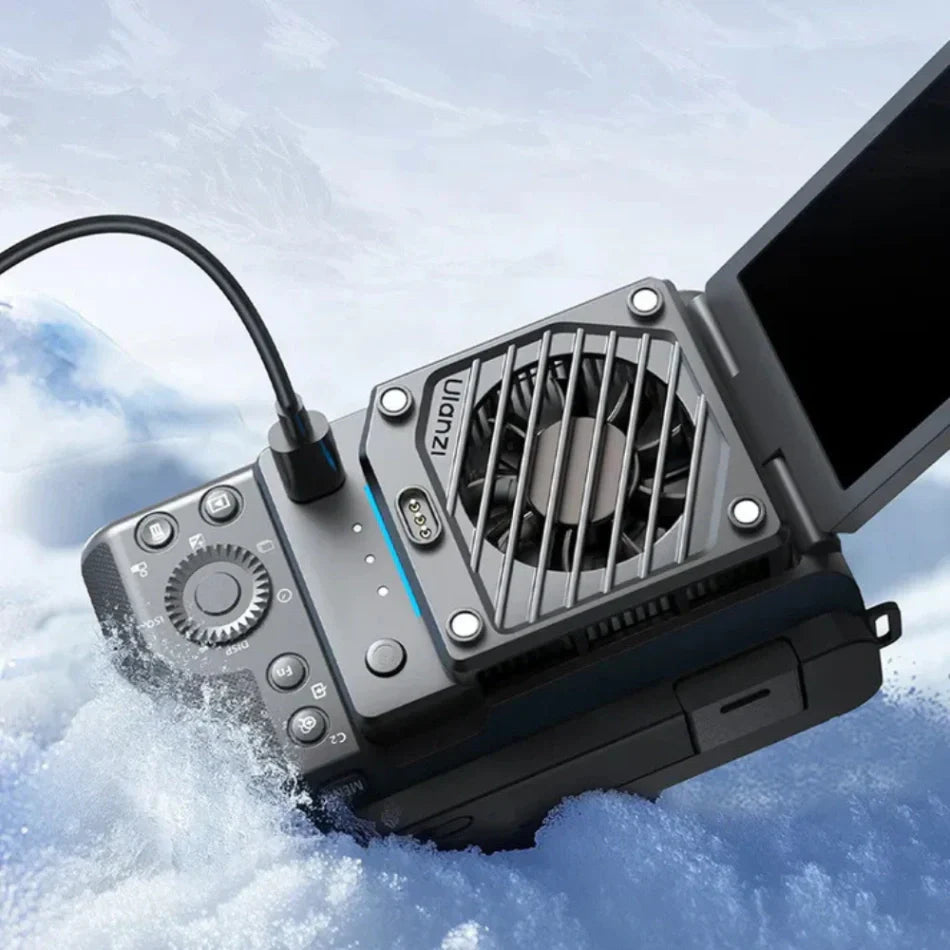 Camera cooling fan