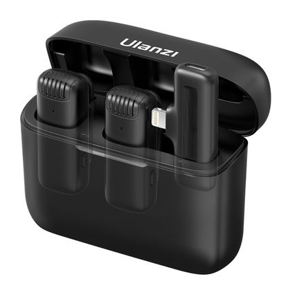 Ulanzi J12 Wireless Lavalier Microphone for iPhone & Type-C