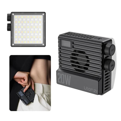 Ulanzi LE20 20W RGB Pocket Light Black  (NEW)