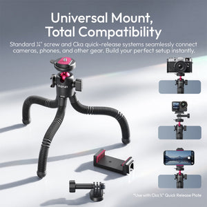 Ulanzi MT91 Cka Quick Release Octopus Tripod