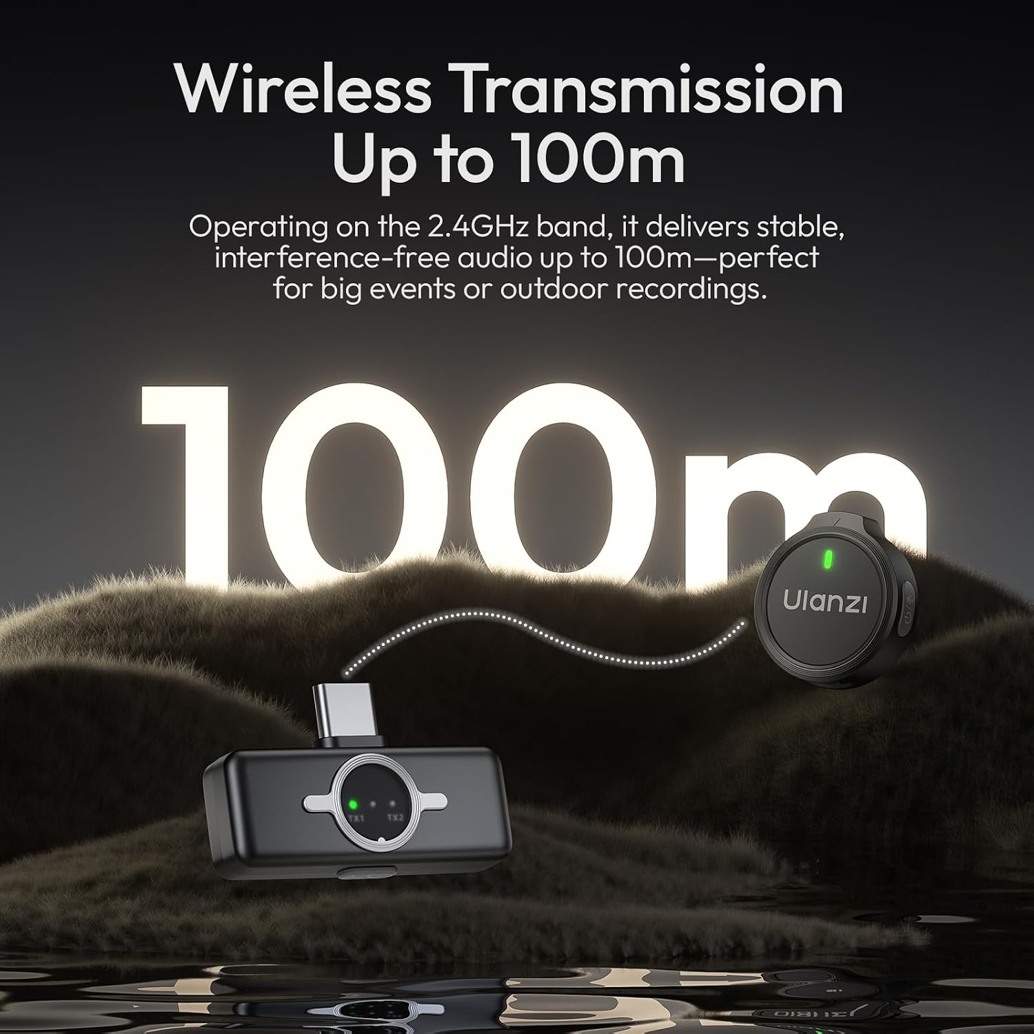Ulanzi A21 wireless microphone