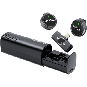 A21 Wireless Microphone Lighting Black