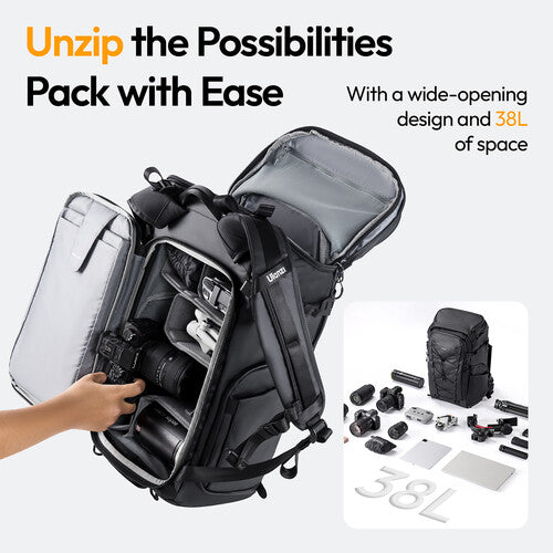 Ulanzi AB01 Travel Backpack 38L with Tracking U-TAG alternate view 6