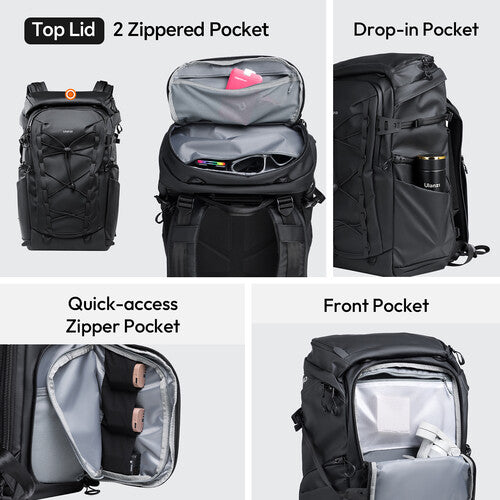 Ulanzi AB01 Travel Backpack 38L with Tracking U-TAG alternate view 3
