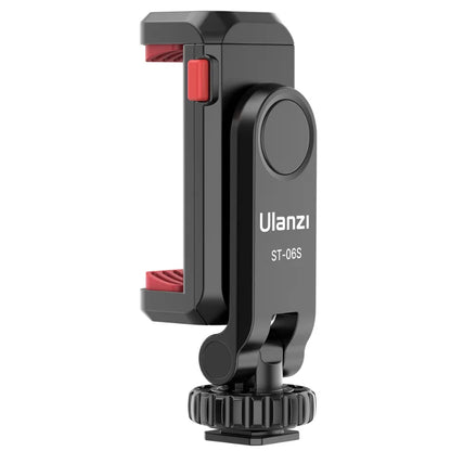 Ulanzi ST-06S Hot Shoe Phone Clamp Black