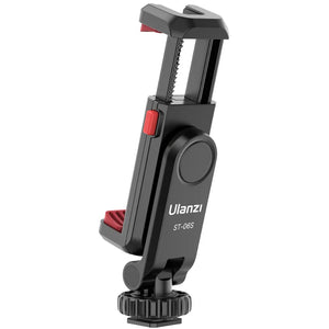 Ulanzi ST-06S Hot Shoe Phone Clamp Black