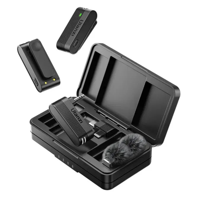Ulanzi A100 Wireless Lavalier Microphone for Camera and Type-C Smartphone