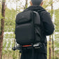 Ulanzi BP10 Hardshell Camera Backpack 35L mounted setup
