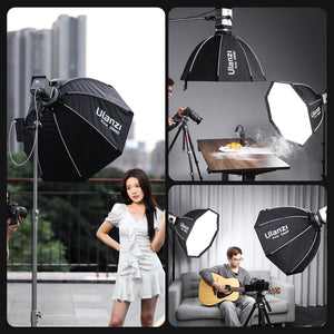 Ulanzi DS80 Octagonal 80cm  Bowens Mount Softbox with Grid