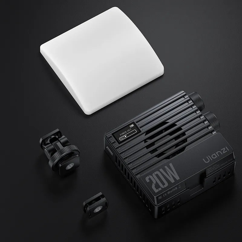 Ulanzi LE20 20W RGB Pocket Light Black - product view 6