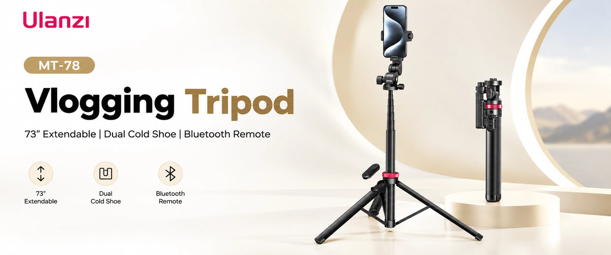Ulanzi MT-78 Vlogging Tripod Banner