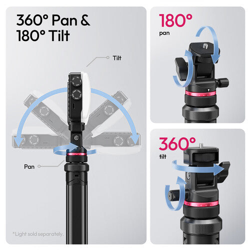 Ulanzi MT-80 Auto-Open Light Stand 360° and 180° 