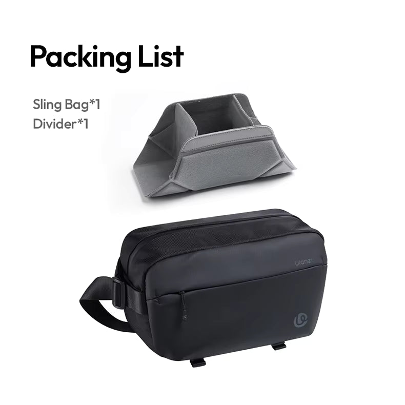 Ulanzi PB038 Travel Sling Bag V2 Waterproof Shoulder Bag for Camera - product view 5