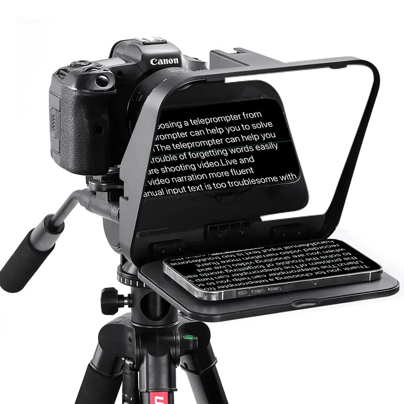 Ulanzi RT02 Foldable Teleprompter alternate view 2