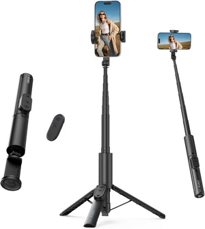 Ulanzi SK26 Portable Selfie Stick with Phone Holder (1m) - product view 2